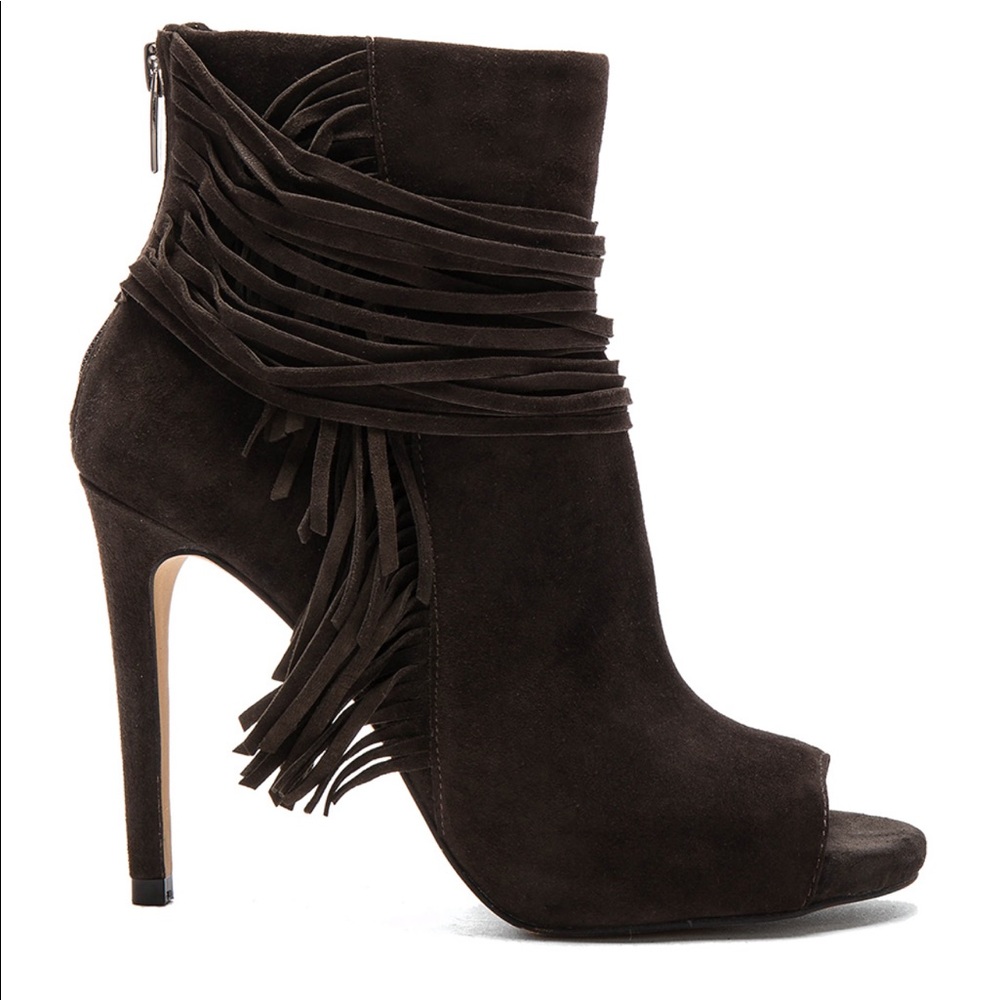 Vince Camuto “Ferdinand” suede open toe bootie $NEGOTIABLE BEST OFFER$